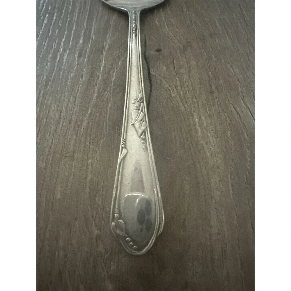 VTG ~ Wm A Rogers A1 Plus MEADOWBROOK Oneida Ltd Silver Plate Pierced Pie Server